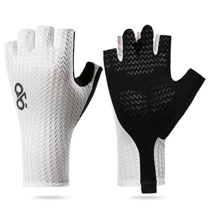 GTUBIKE Summer Half Finger Cycling Gloves – Ultralight, Breathable, Anti-Slip with Silicone Pads