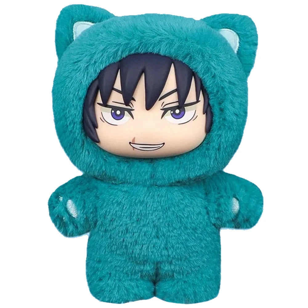 Genuine Eaki Jujutsu Kaisen Season 2 Satoru Gojo Plush Pendant - Cat Park Party Blind Box Handbag Charm Collectible Anime Accessory