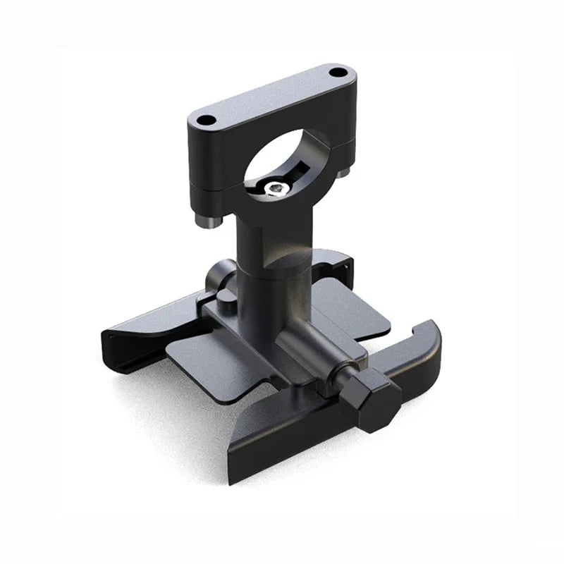 VIKEFON Aluminum Alloy Motorcycle & Bicycle Phone Holder – 4-7 inch Smartphone GPS Handlebar Mount