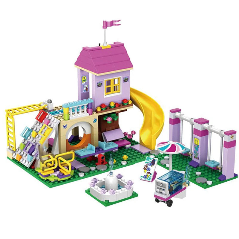 Friends 41325 Heartlake City Playground Building Blocks Set - Educational Toy for Girls, Perfect Birthday & Christmas Gift