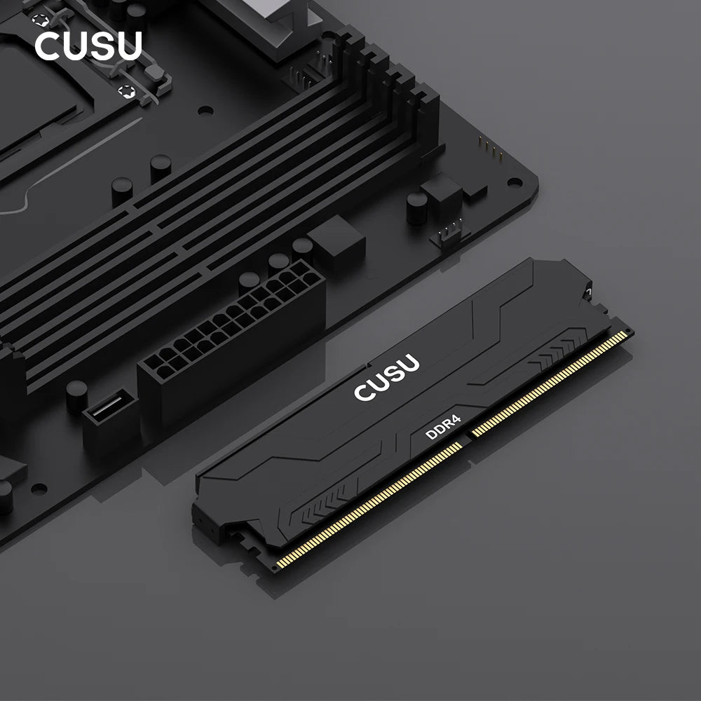 CUSU Desktop RAM - 8GB/16GB DDR4 & DDR5 UDIMM Memory 3200–6400MHz for Intel & AMD Motherboards