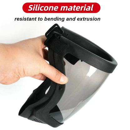 Transparent Facial Shield - Work Protection Mask, Face Protective Screen for Kitchen Accessories and Gadgets