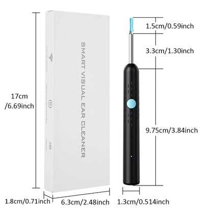Smart Visual Ear Cleaner Set with 1080P Camera – WiFi Ear Wax Removal Tool with HD LED Lights & Earpick Endoscope
