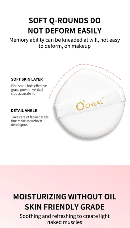OCHEAL CC Cream Cushion Foundation – Long-Lasting Moisturizing Concealer & BB Cream for Face Makeup