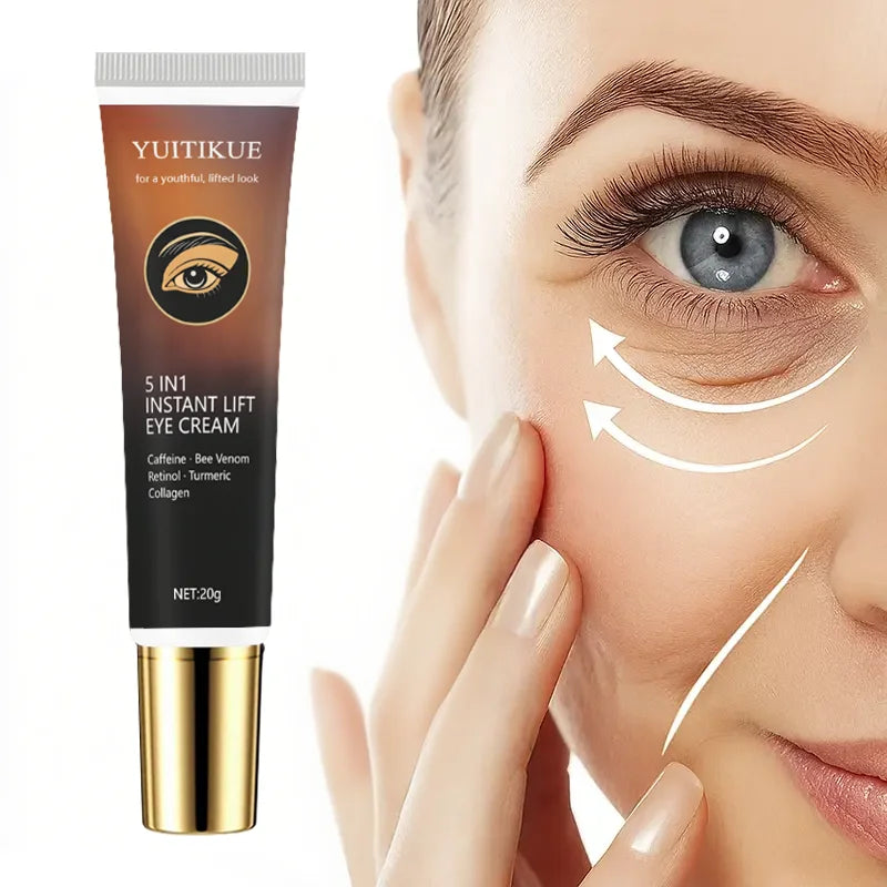 Peptide Eye Cream – 20g Firming & Hydrating Eye Moisturizer with Plant Stem Cells and Hyaluronic Acid