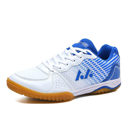 Unisex Non-Slip Breathable Table Tennis Shoes – Wear-Resistant Sports Training Sneakers