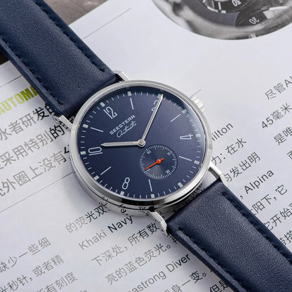 SEESTERN 2024 Men’s Automatic Watch — Ultra-Thin Luxury Business Wristwatch with ST1701 Movement, Fashion Casual Timepiece