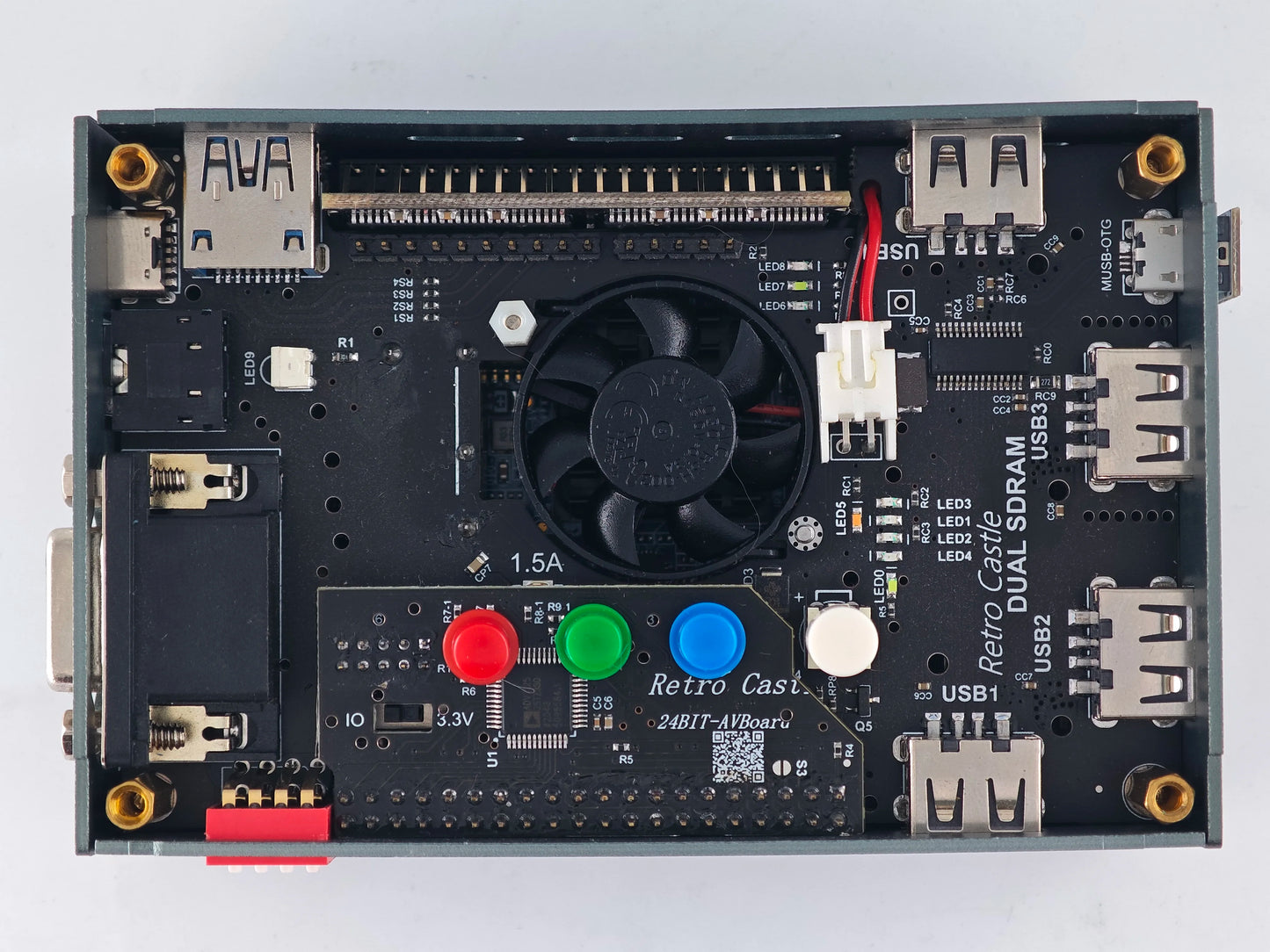 MisTer Analog IO Board Pro VGA Version — 2025 Edition