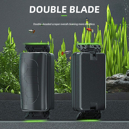 Magnetic Aquarium Fish Tank Brush – Floating Glass Cleaner & Algae Scraper, Aquarium Accessories