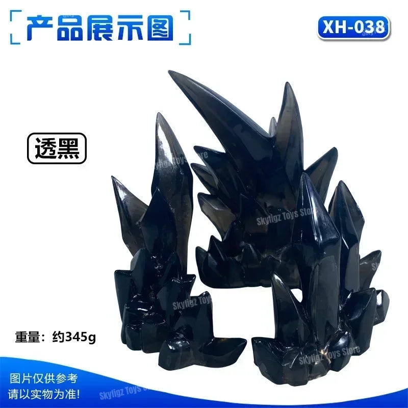 Whirlwind Flame & Ice Special Effects Model Stand — Luffy Figure DIY Accessories Movable Display Base