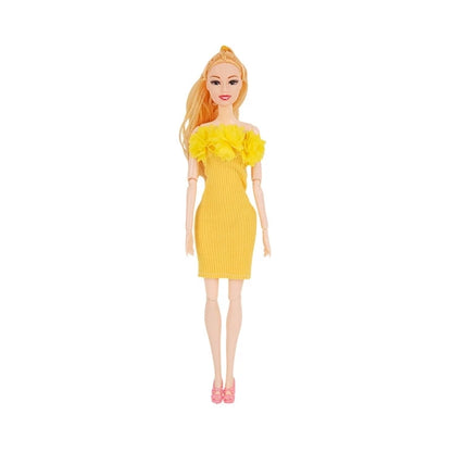 Fashion Doll Clothes for Barbie – Casual Dress, Pants & Trousers Outfit Accessories for Girls Gift Toy