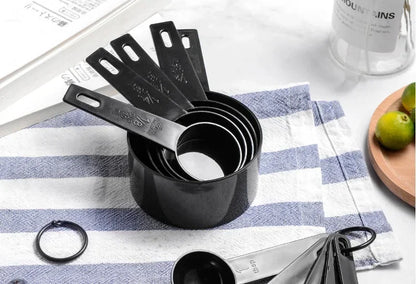10pcs Measuring Spoons & Cups Set — Multipurpose Kitchen Baking & Cooking Tools