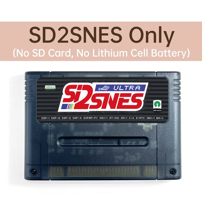 SD2SNES Rev.H Flash Cartridge - Multi Region SNES/SFC Game Adapter with FXPAK MSU Enhancement Support