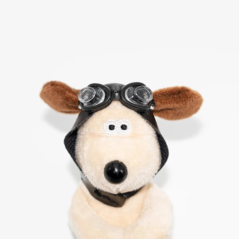 Fluffy Plush Puppy Car Ornament - Cute Dashboard, Windshield Wiper Rod & Interior Decor Accessory