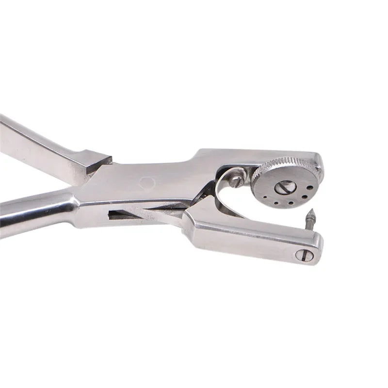 Dental Dam Hole Puncher Set — Dental Dam Perforator Pliers for Orthodontic & Dentist Use