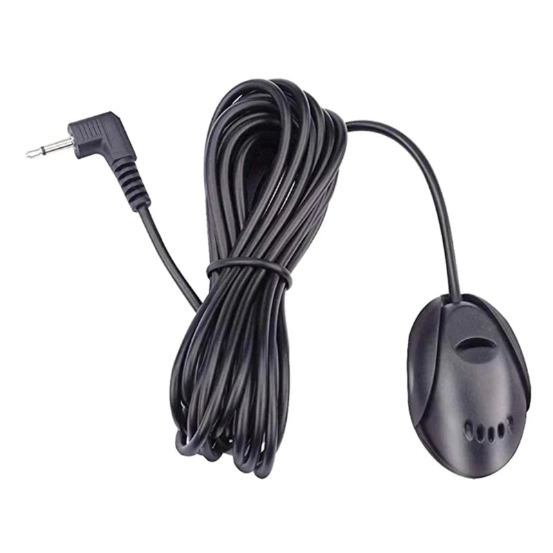 Portable Car Audio Microphone - 3.5mm External Mic with Noise Reduction for GPS, Bluetooth Car Stereo & Vehicle Systems