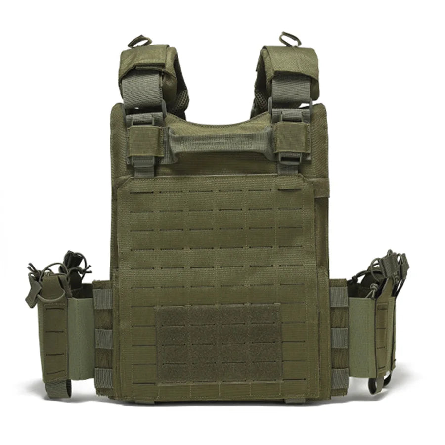 Outdoor Training Vest – Multi-Functional Waterproof MOLLE Expansion Quick-Release Wear-Resistant Tactical Vest