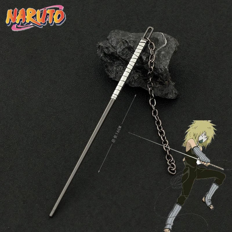 Anime Naruto Weapon Keychain Set – Metal Models of Asuma, Zabuza Sword, Kisame, Hidan, Minato Kunai & Flying Thunder God Cosplay Toys for Boys