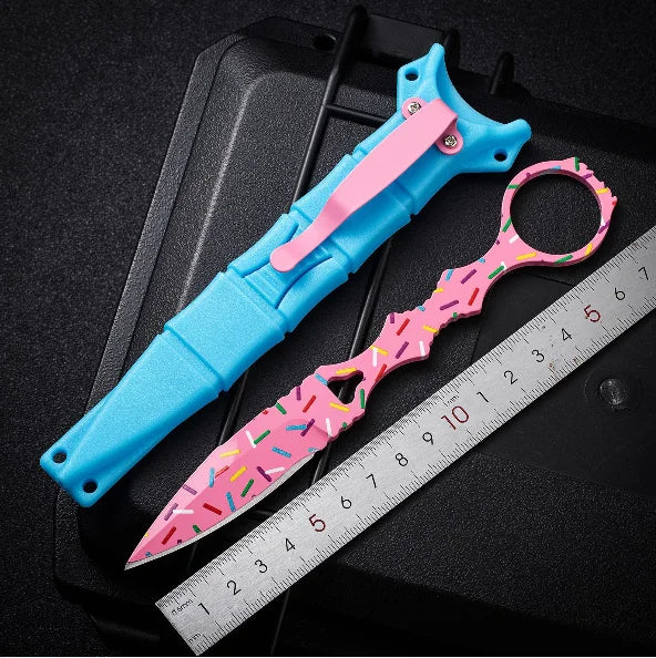2026 BM176 Butterfly Small Straight Knife – Claw Blade Portable Outdoor Camping Knife