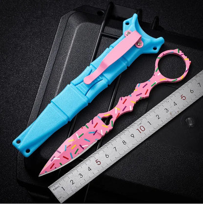 2026 BM176 Butterfly Small Straight Knife – Claw Blade Portable Outdoor Camping Knife