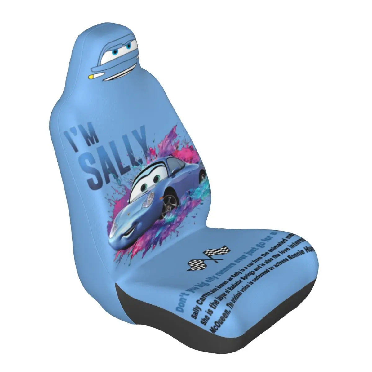 Sally Lightning McQueen 95 Car Seat Cover – Durable 1-Piece Universal Fit for Trucks, Cars & Sedans