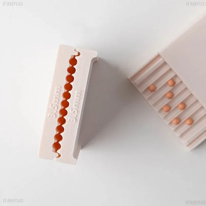 2-4mm Ceramic Ball Mould - Soft Clay Jewelry & Earring DIY Craft Molding Tool