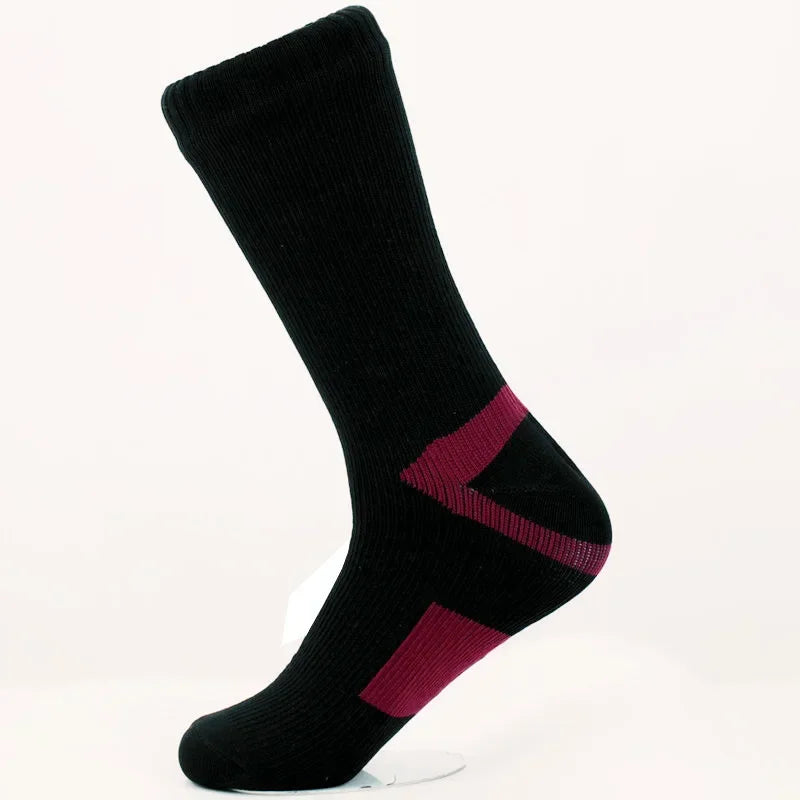 Waterproof Hiking Socks – Breathable Outdoor Winter Socks for Wading, Camping, Skiing, and Snow Riding