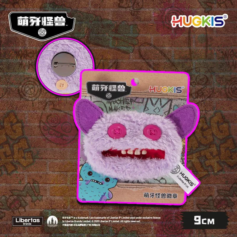 Hugkis Fuggler Plush Monster Toy - Funny Ugly Rabbit Stuffed Doll Pendant Gift