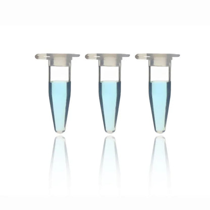 50PCS Micro 0.2ml Centrifuge Tubes – Transparent Plastic Test Tube Containers with Lids for Lab Use