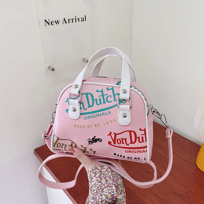 Large Capacity Crossbody Bag for Women - Retro Versatile Shoulder Purse Handbag