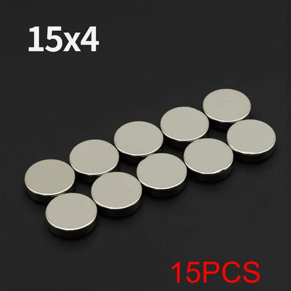 N35 Neodymium Magnets - Super Strong Round Permanent Fridge Magnets for DIY Projects & Crafts