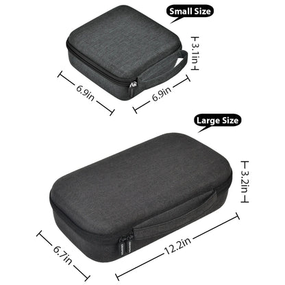 Travel Sunglasses Organizer Case for Quay Polarized Sunglasses – Men & Women Trendy Sunglass Storage Holder (Bag Only)