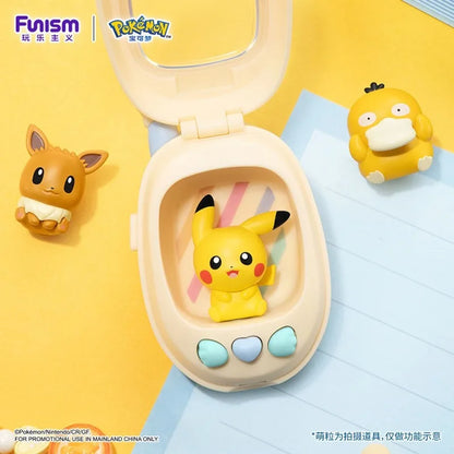 Call Me Series Blind Box Pendant - Mini Bean Storage Case with Light, Cute Collectible Toy and Bag Charm
