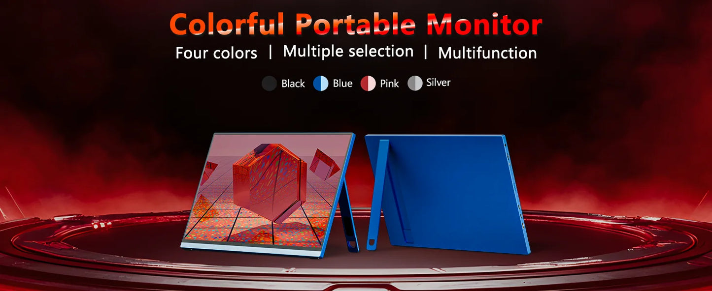 VEOUT 16-Inch 60Hz Gaming Portable Monitor – 16:10 IPS 1200P LCD FHD External Display for Laptop & Phone