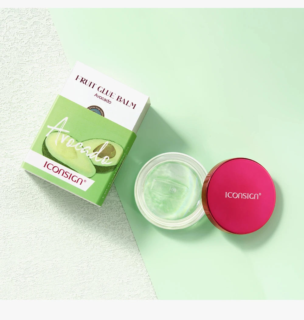 ICONSIGN Lash Glue Balm – Fast Fixing Eyelash & Brow Lifting, Waterproof Wax Beauty Makeup Tool