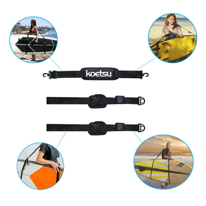 Adjustable Surfboard Shoulder Strap – Carry Sling for Paddleboard, Surfboard, Wakeboard, Kayak & Surfing Gear