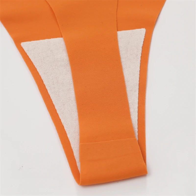 FINETOO 6PCS Women’s Ice Silk Seamless Thongs – Sexy V-Waist Low Rise Sport Panties, Breathable G-String in 10 Solid Colors