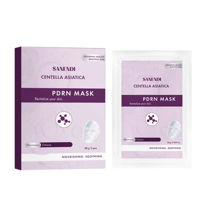 PDRN Salmon DNA Facial Serum - Skin Booster Ampoule & Beauty Salon Care Kit for Glowing Skin
