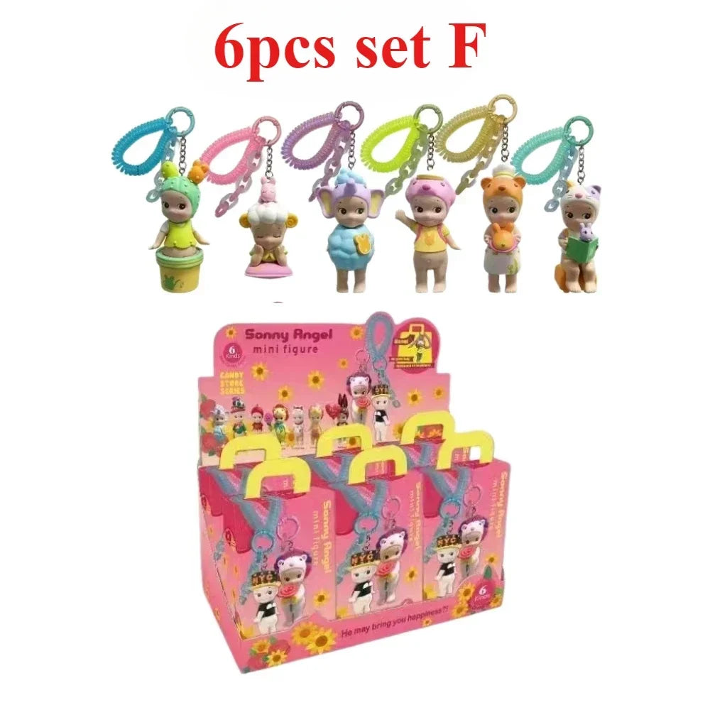 Candy House Keychain Blind Box – Cute Handmade Doll Bag Pendant for Girls
