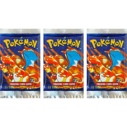 Pokémon Booster Packs Base Fossil Jungle - 11 Cards Per Pack & 36 Pack Booster Box Proxy Game Cards Collection