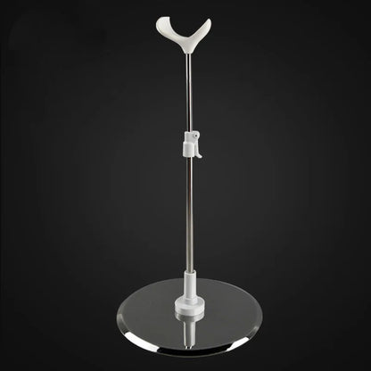 Adjustable Stainless Steel Doll Stand — 1/3, 1/4, 1/6 Universal Display Holder for BJD Dolls