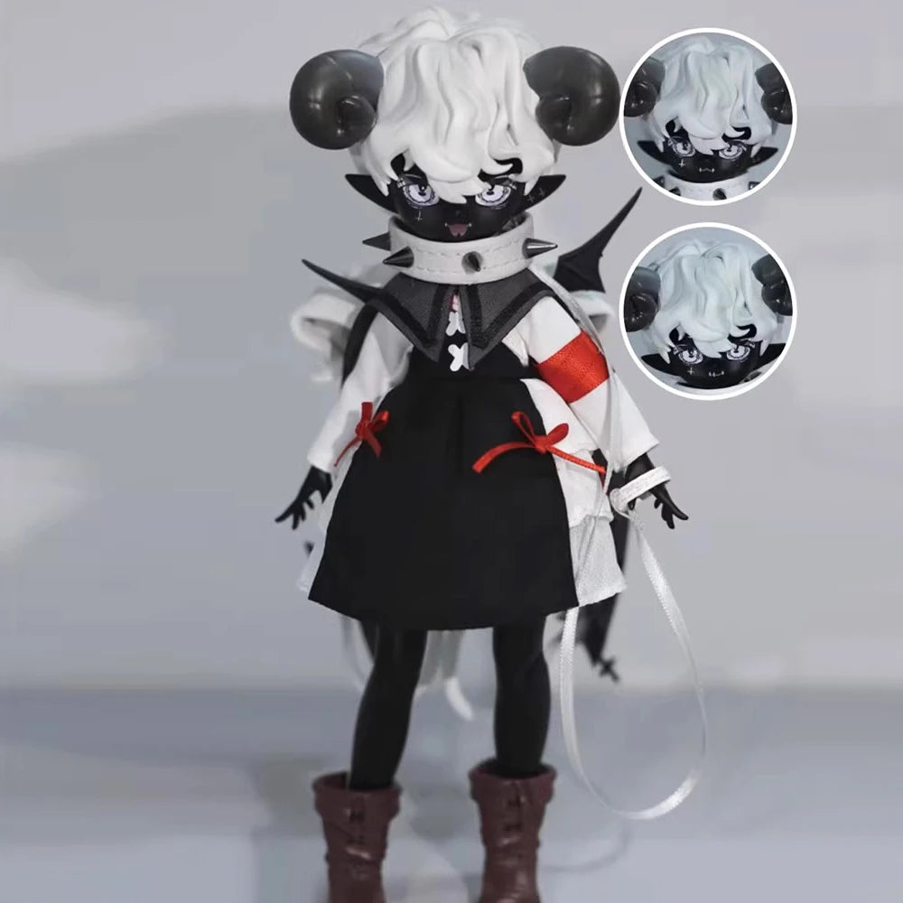 Genuine Devil's Horns Blind Box — 1/8 Movable Doll Ornament, Trendy Collectible Toy for Kids & Gift