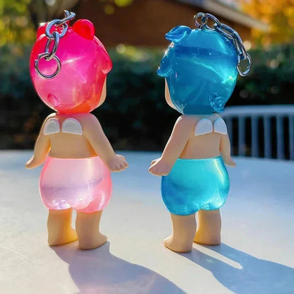 S Angel Candy House Series Blind Box – Cute Doll Keychain Pendant, Handmade Birthday Gift