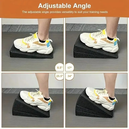 3pcs Yoga Wedge Stretch Slant Boards: Adjustable Bricks for Squat Wedge Blocks - Exercise Gym Fitness Yoga Accessories