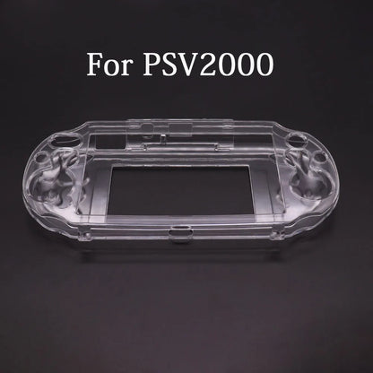 Clear Crystal Hard Shell Case for PS Vita & PSP | Transparent Protective Cover for PSV 1000/2000/3000