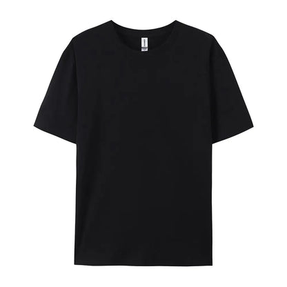 100% Cotton Solid Color T-Shirt – Unisex Short Sleeve Casual Breathable Summer Tee for Men & Women Fashion Wear