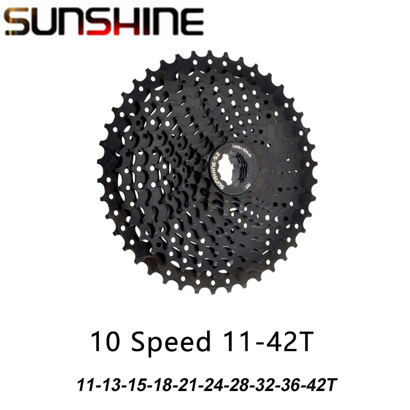 LTWOO A7 1x10S Groupset – 10-Speed Shifter & Derailleur with SUNSHINE Cassette 36T-50T & VXM Chain for MTB