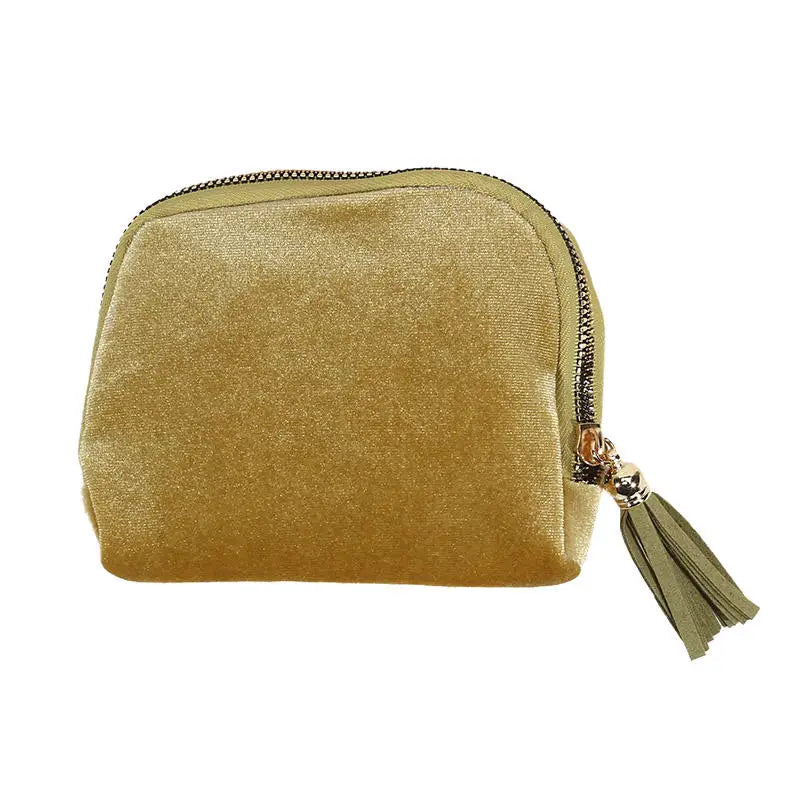 Tassel Jewelry Storage Bag - Large Capacity Travel Pouch for Rings, Bracelets & Accessories