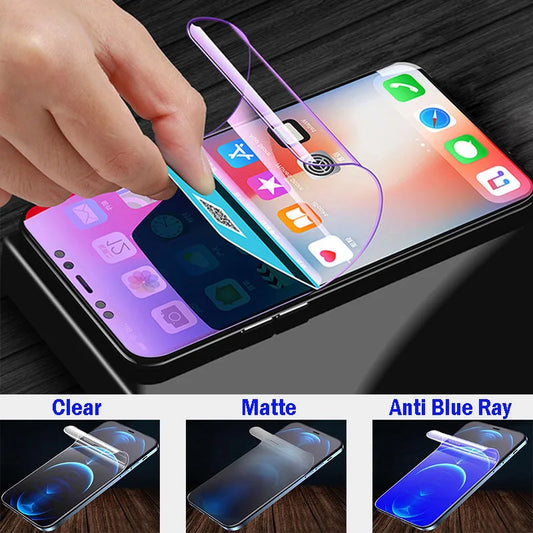 Matte Anti-Blue Light Hydrogel Screen Protector for Samsung Galaxy S10/S10E/S9/S8 Plus/S7 Edge Clear Protective Film (1–4 Pack)