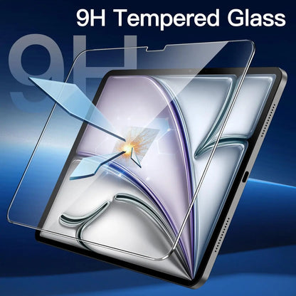 iPad Air 11 2025 M3 Screen Protector - Tempered Glass Protective Film for A3266 A3267 A3270 Tablets